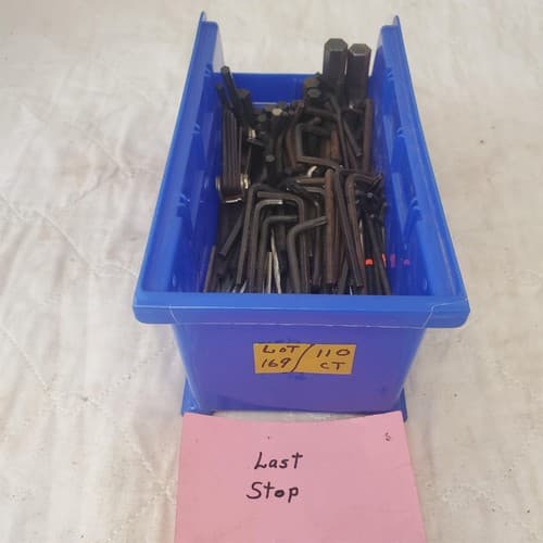 Lot of 110 Pieces Allen/Hex Wrenches All Purpose Mixed Sizes LOT169 - Thumbnail 9