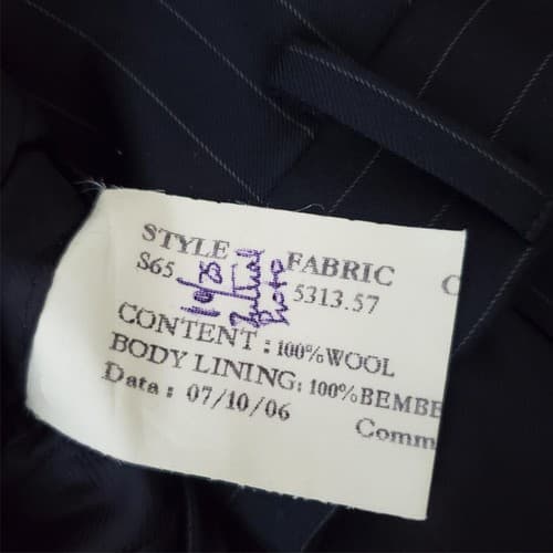 Brooks Brothers 1818 Makers & Merchant Fitzgerald Suit Size 45RW41 - Thumbnail 6