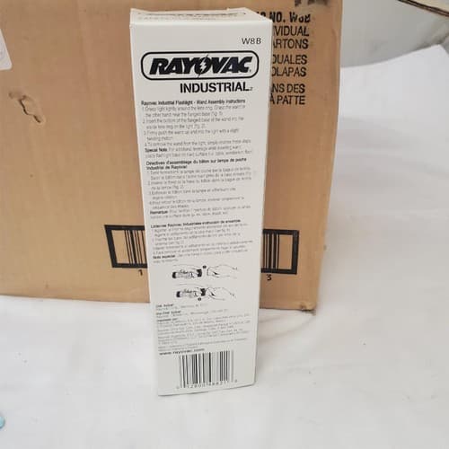 Lot of 12 Rayovac W8B Red Polyethylene Safty-Glo Wands 8 in - Thumbnail 6