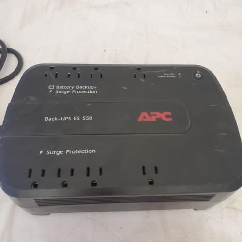 APC Back Up UPS ES 550 120V BE550G Surge Protected #17 (NO BATTERY INCLUDED) - Thumbnail 3