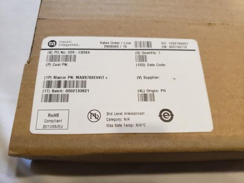 Maxim Integrated MAX9768 Evkit+ Evaluation Kit Amplifier Vol Control MG510896AAA - Thumbnail 3