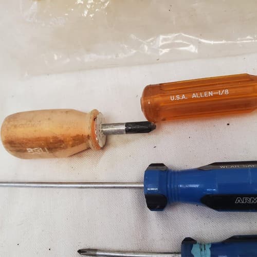 Lot of 6 Assorted Cotter Pin Puller Phillips Flat Tip Screwdriver Set LOT-872 - Thumbnail 6