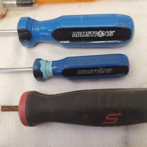Lot of 6 Assorted Cotter Pin Puller Phillips Flat Tip Screwdriver Set LOT-872 - Thumbnail 5
