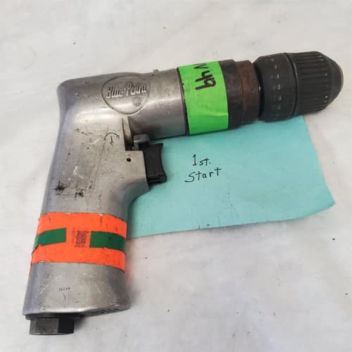Blue Point Pistol Grip Pneumatic Air Drill Air Tool VV-49 - Image 1