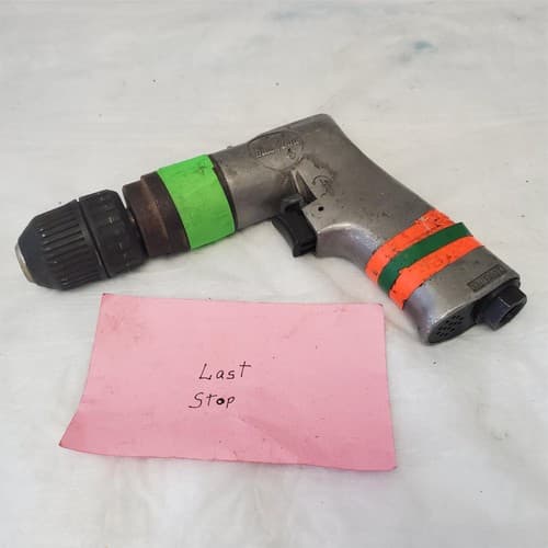 Blue Point Pistol Grip Pneumatic Air Drill Air Tool VV-49 - Thumbnail 4