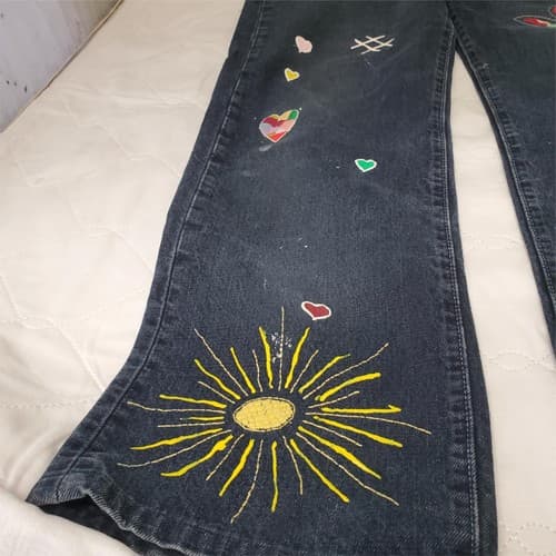 Levi Strauss Original Riveted Quality Clothing Women Blue Jeans - Thumbnail 2