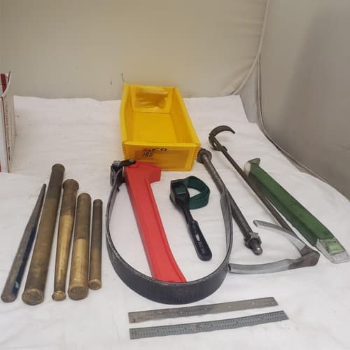 Lot of 13 Assorted Vintage Tapered Steel Legs Long, Strap Wrench & More LOT-180 - Image 1