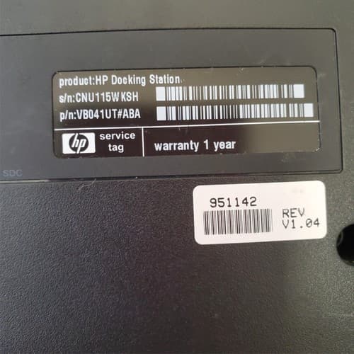 HP EliteBook ProBook Docking Station Port Replicator VB041UT#ABA #8 - Thumbnail 4