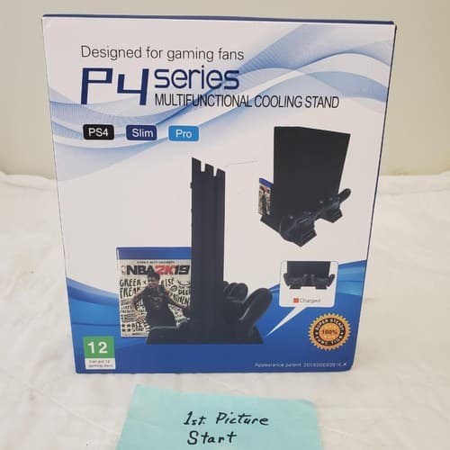 P4 Series Multifunctional Cooling Stand for PS4, PS4 Slim, & PS4 Pro - Image 1