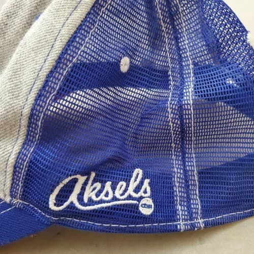 Aksels California Baseball Cap Hat Lid Mesh Snapback Blue Fishing - Thumbnail 3