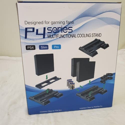 P4 Series Multifunctional Cooling Stand for PS4, PS4 Slim, & PS4 Pro - Thumbnail 6
