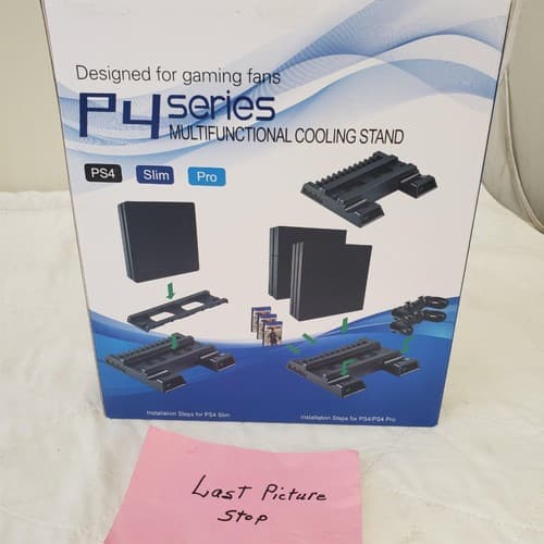 P4 Series Multifunctional Cooling Stand for PS4, PS4 Slim, & PS4 Pro - Thumbnail 11
