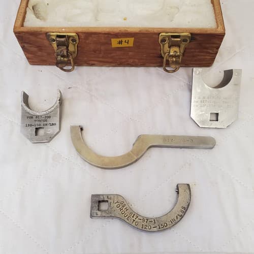 G&H Spanner Insertion Removal Wrench Torque Tools Set #4 - Thumbnail 5