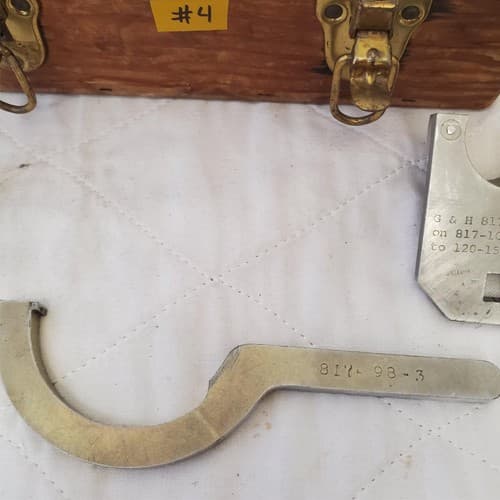 G&H Spanner Insertion Removal Wrench Torque Tools Set #4 - Thumbnail 8