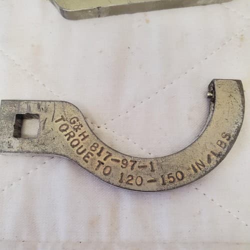 G&H Spanner Insertion Removal Wrench Torque Tools Set #4 - Thumbnail 14