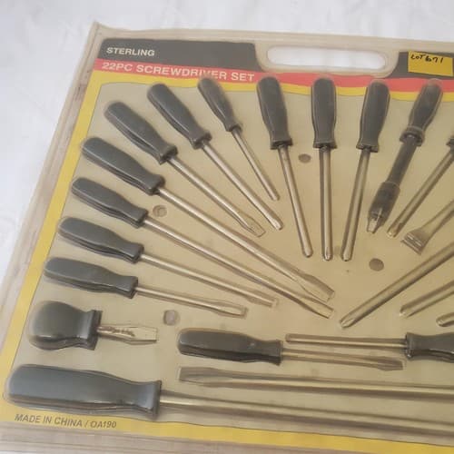 Sterling 22PC Screw Driver Set LOT-671 - Thumbnail 3