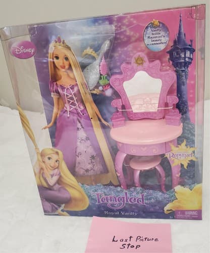 2010 Mattel Disney Princess Rapunzel Tangled Royal Vanity Playset - Thumbnail 5