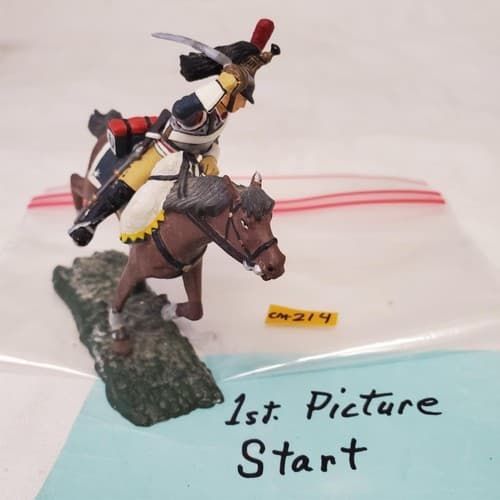 1995 Frontline Hand Painted Metal Toy Soldier Calvary Unit CM-214 - Image 1