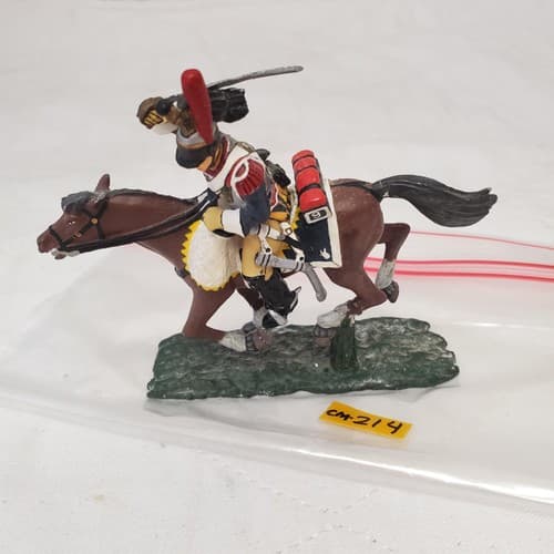 1995 Frontline Hand Painted Metal Toy Soldier Calvary Unit CM-214 - Thumbnail 2