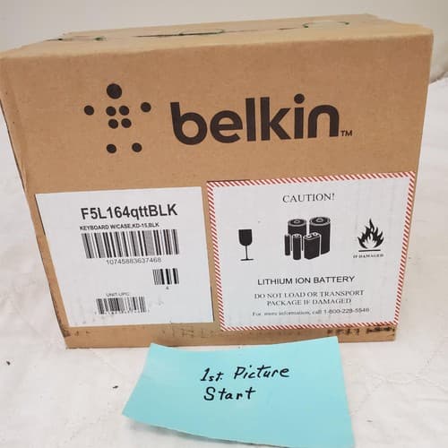 Lot of Belkin F5L164 QODE Portable Keyboard Case - Image 1
