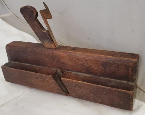 Antique Wooden Hollow Molding Plane - Thumbnail 2