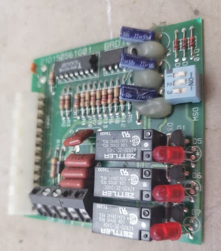 Original Trane Zettler Zone/Bypass Control Card Zzcardal010 21D150561G01 - Thumbnail 3