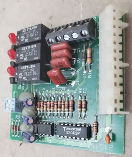 Original Trane Zettler Zone/Bypass Control Card Zzcardal010 21D150561G01 - Thumbnail 5