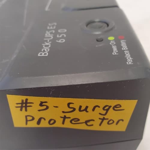 APC Back Up UPS ES 650 120V BE650R Surge Protected #5 (NO BATTERY INCLUDED) - Thumbnail 2