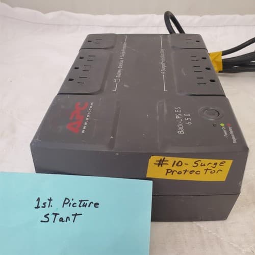 APC Back Up UPS ES 650 120V BE650R Surge Protected #10 (NO BATTERY INCLUDED) - Image 1