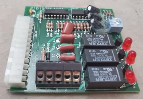 Trane Zettler Zone/Bypass Control Card Zzcardal010 21D150561G01 037976 - Image 1