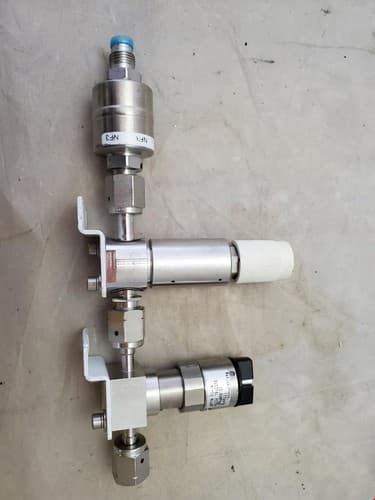 Tescom NF3 Regulotor Valve with Sanitary Butterfly Valve SUS316L - Image 1