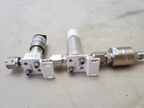 Tescom NF3 Regulotor Valve with Sanitary Butterfly Valve SUS316L - Thumbnail 6