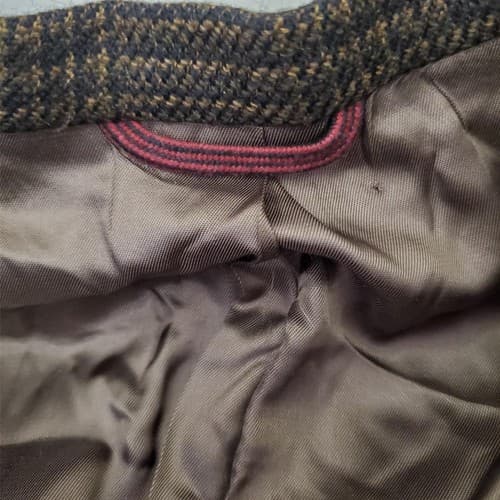 Hart Schaffner Marx Men's textured Blazer Suit Jacket Sport Coat 46L - Thumbnail 7