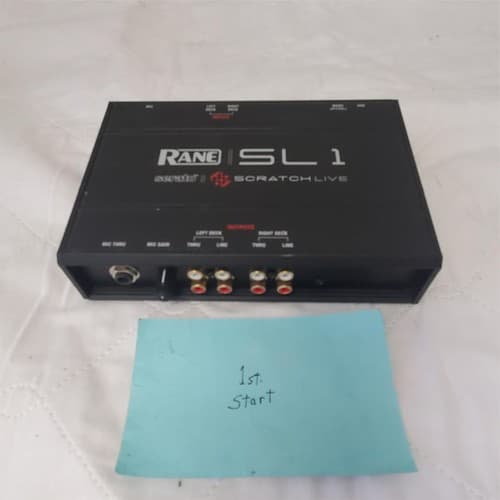 Rane Scratch LIVE 1 SL1 Digital DJ System Audio Interface Serato - Image 1