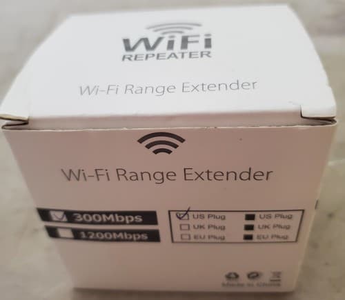 2.4Ghz WiFi Repeater Long Range Extender 300M Wireless Booster Signal Amplifier - Image 1