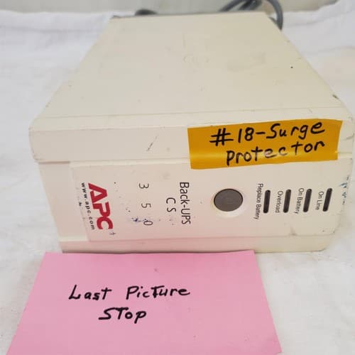 APC Back Up UPS CS 350 120V BK500 BK350 Surge Protected #18 - Thumbnail 6