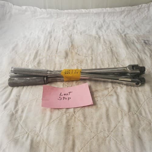 Lot of 3 Drive Flex Head Breaker Bar Extension LOT323 - Thumbnail 5