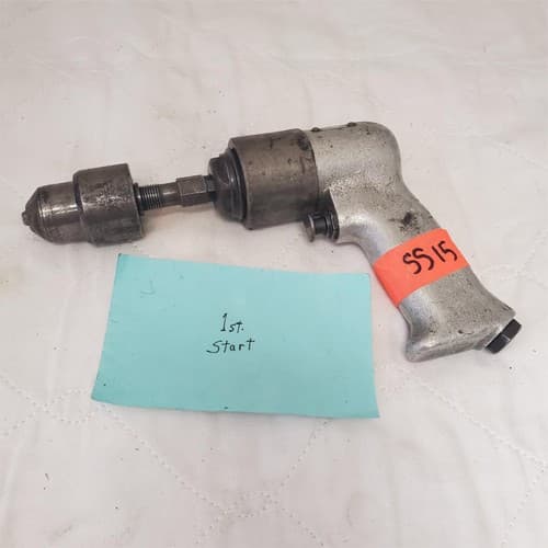 Rockwell Pistol Grip Pneumatic Air Drill Air Tool SS-15 - Image 1