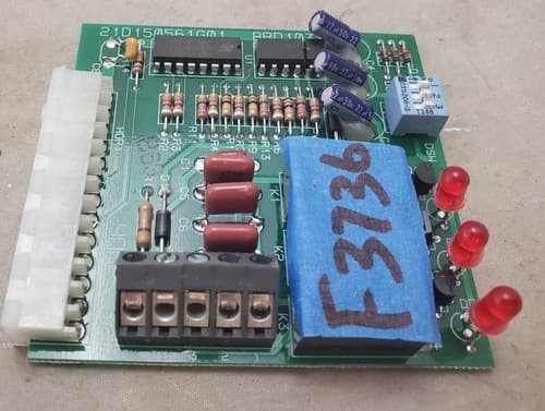 Used Trane Zettler Zone/Bypass Control Card Zzcardal010 21D150561G01 BRD1033 - Thumbnail 2