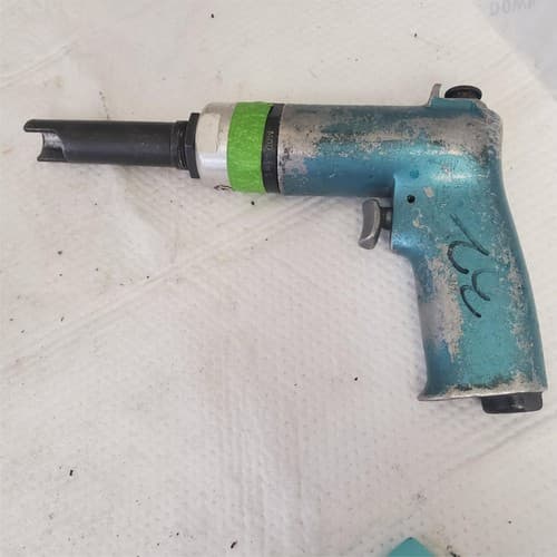 Cleco 8ROW Pistol Grip Pneumatic Aircraft Hammer Rivet Air Tool FFF-43 - Thumbnail 3