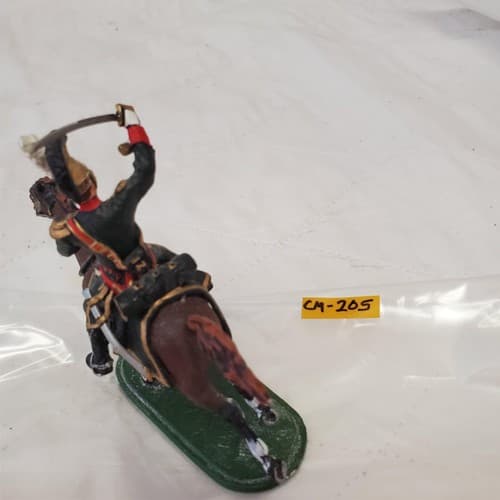 St. Petersburg Hand Painted Metal Toy Soldier Calvery General Chernenkov CM-205 - Thumbnail 5