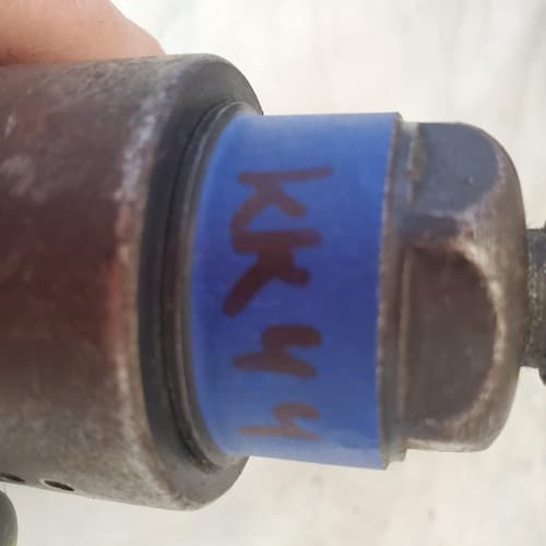 Rockwell Pistol Grip Pneumatic Air Drill Air Tool KK-44 - Thumbnail 2