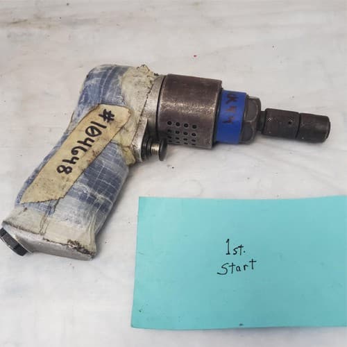 Rockwell Pistol Grip Pneumatic Air Drill Air Tool KK-44 - Image 1