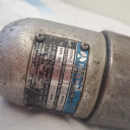 Rockwell 41D106B Pistol Grip Pneumatic Air Drill Air Tool X-19650 AA1 - Thumbnail 5