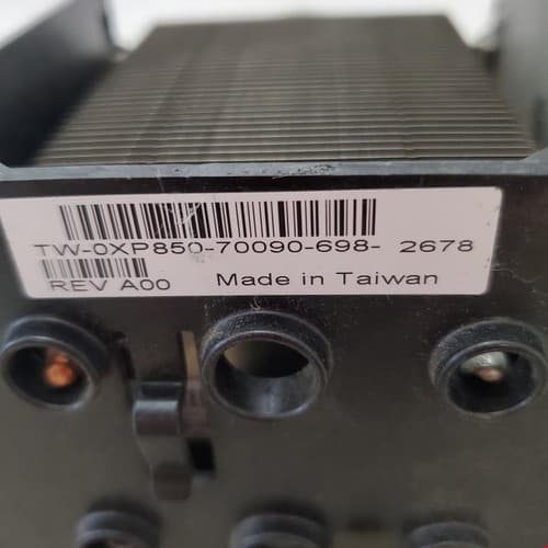 Dell Desktop Computer Cooling System Heat Sink TW-0XP850-70090-698 - Thumbnail 8