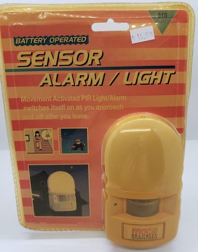 New! Mace Security International Battery Operated Sensor Alarm / Light 215 - Image 1