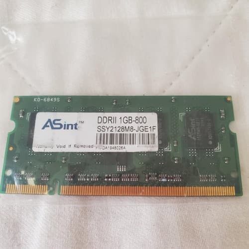 ASint DDRII DDR2 1GB 800 SSY2128M8-JGE1F Memory Module - Thumbnail 2