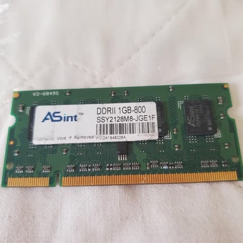 ASint DDRII DDR2 1GB 800 SSY2128M8-JGE1F Memory Module - Thumbnail 3