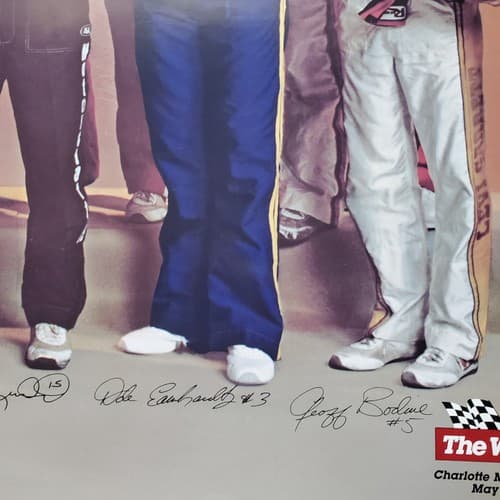 NASCAR The Winston Charlotte Motor Speedway May 25, 1985 Driver Lineup Autos - Thumbnail 6