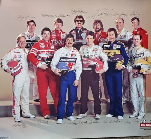 NASCAR The Winston Charlotte Motor Speedway May 25, 1985 Driver Lineup Autos - Thumbnail 10